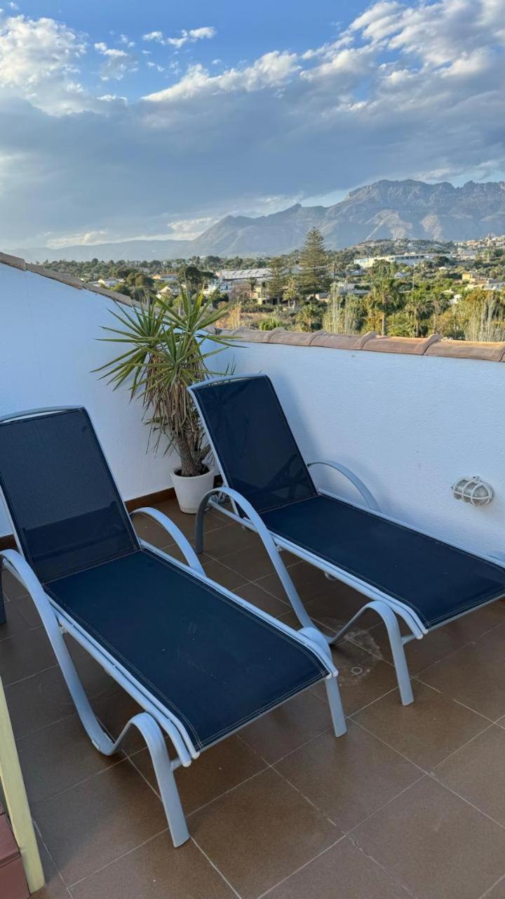 Penthouse In Albir With Sea Views, 100M From Beach El Albir Ruang foto
